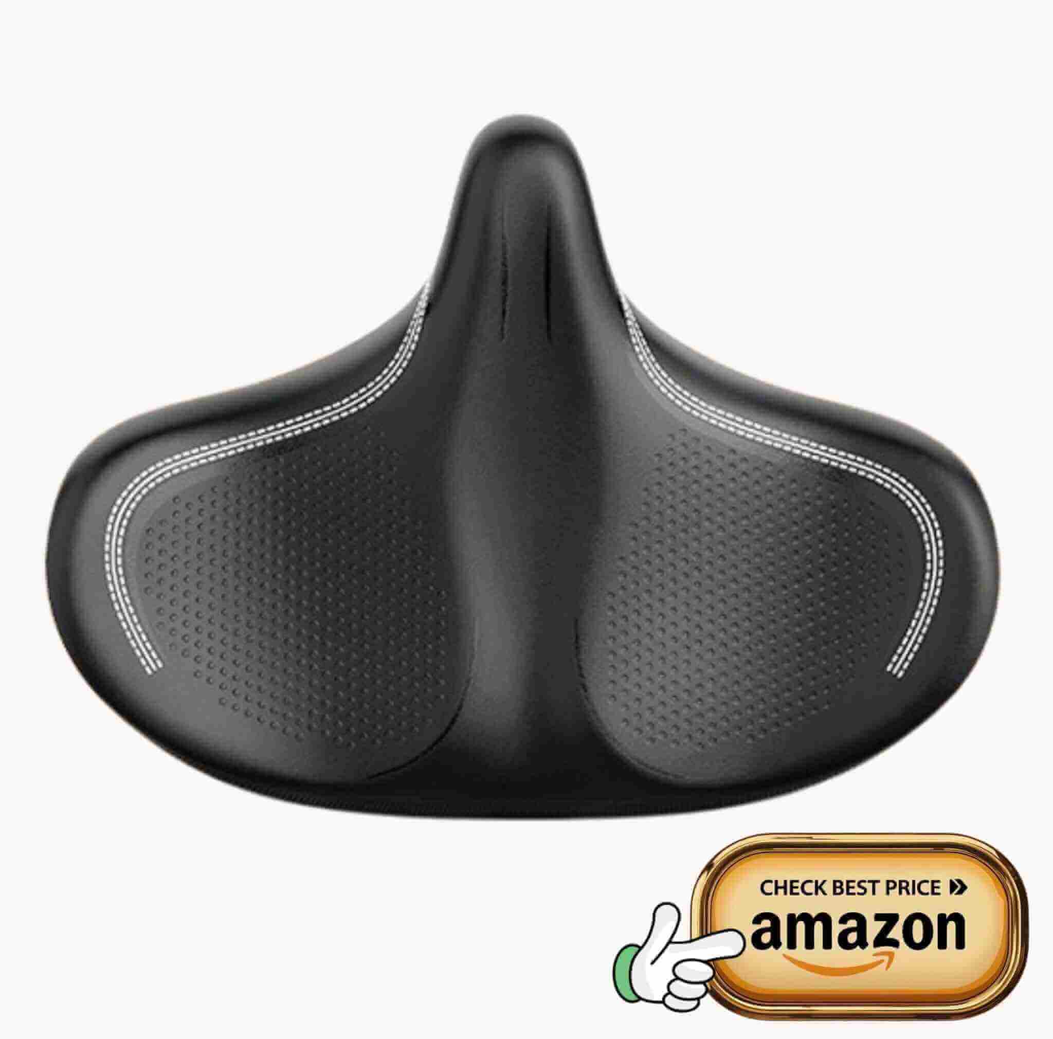 Gineoo Noseless Oversized Bike Seat