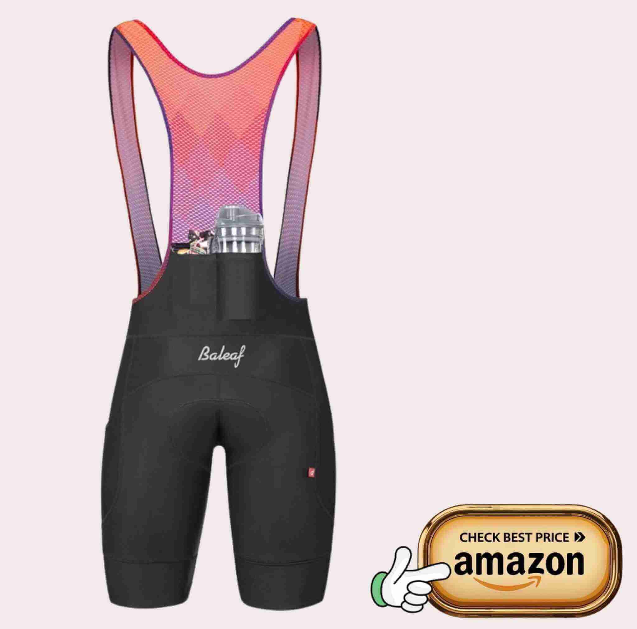 Baleaf Men's Cycling Bib Shorts