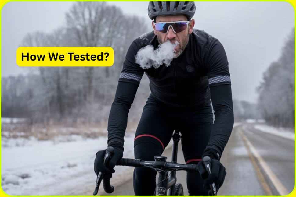 How We Tested Best Winter Cycling Bibs