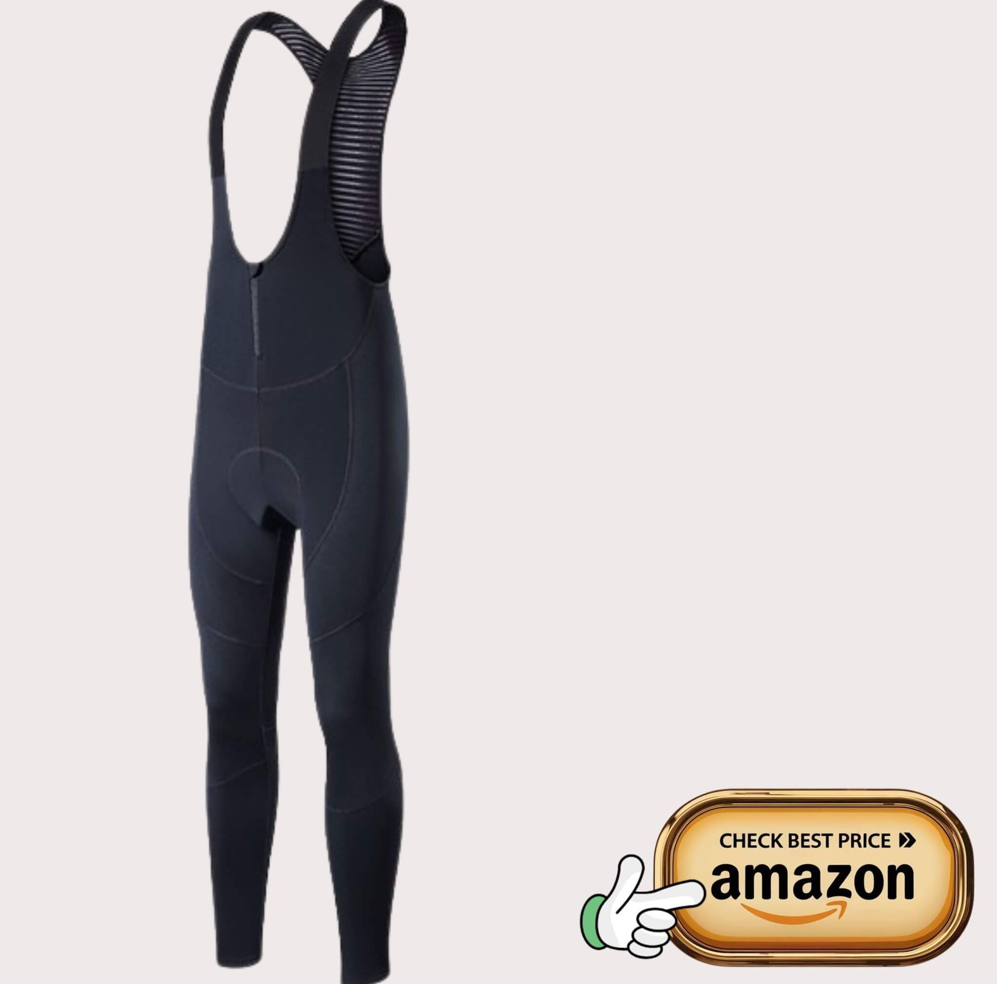YKYWBIKE Men's Winter Cycling Bibs