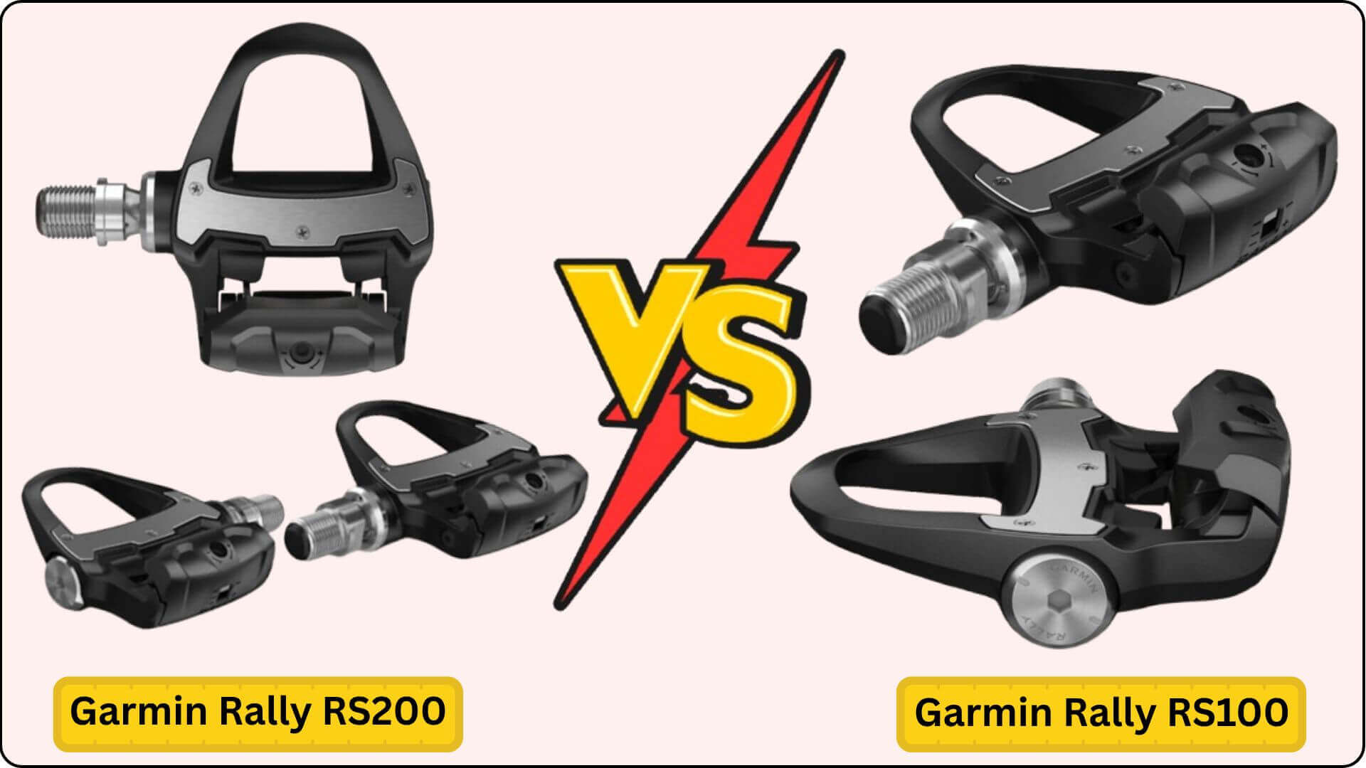 Garmin Rally RS200 vs RS100