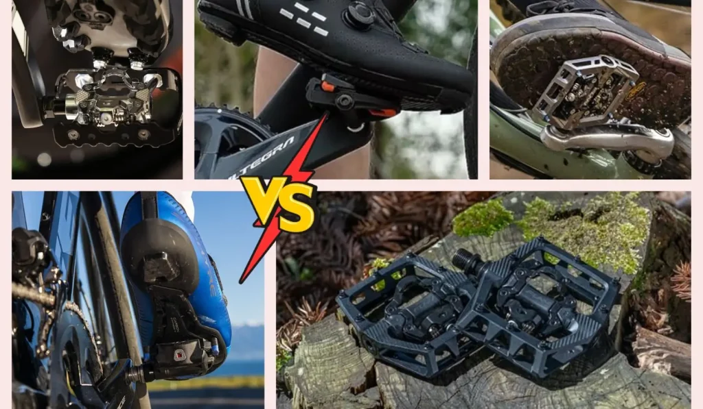 Test Clipless vs. Flat Pedals