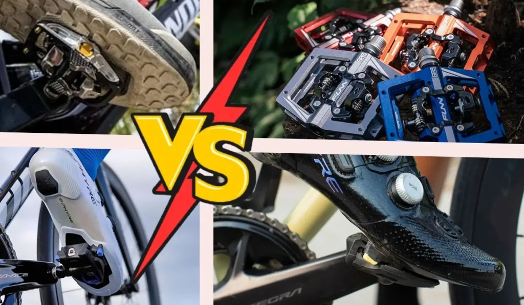 Comparison: Clipless vs. Flat Pedals