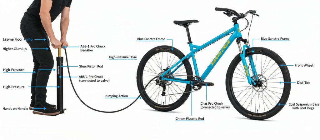 Detailed Comparison Lezyne vs Silca Floor Pump