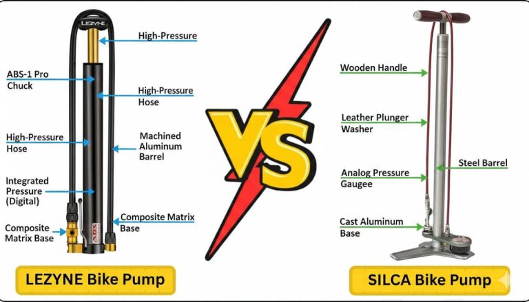 lezyne vs silca floor pump
