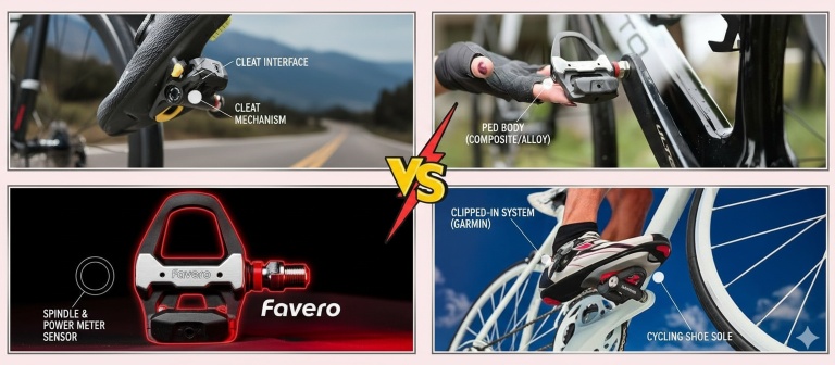 Detailed Comparison Garmin Rally RS200 vs Vector 3