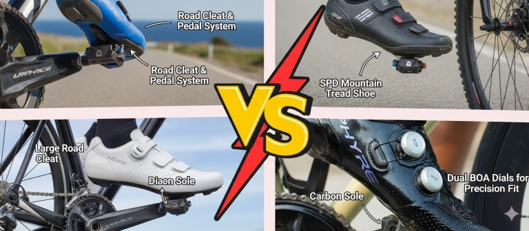 Detailed Comparison Look vs Shimano Pedals