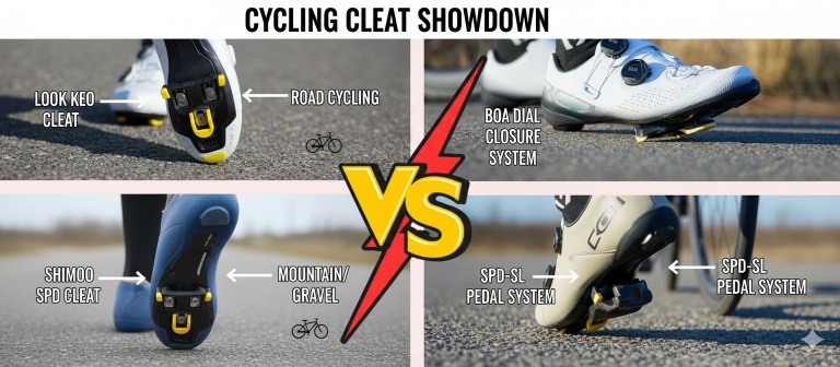 How I tested SPD Cleats vs SPD-SL