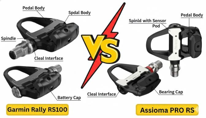 garmin rally rs100 vs assioma