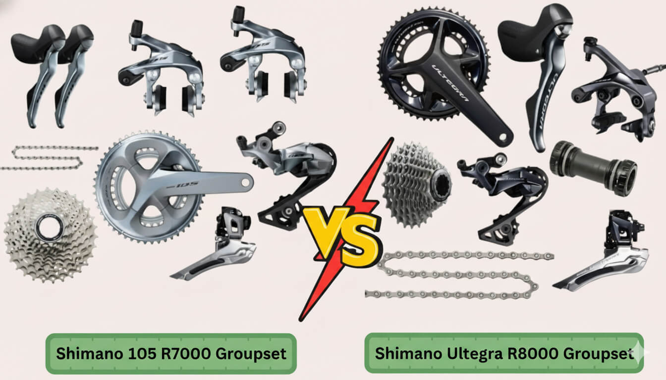 Shimano 105 vs Ultegra Detailed Comparison