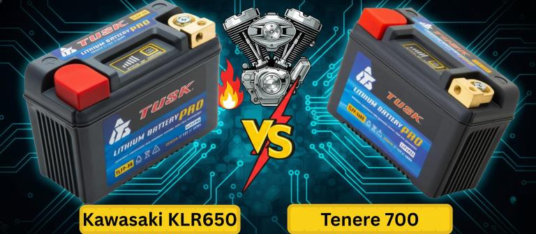 KLR650 vs Tenere 700 Battery Detailed Comparison