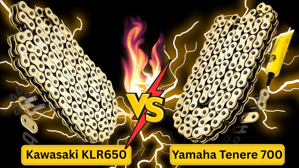 KLR650 vs Tenere 700 Chain Detailed Comparison