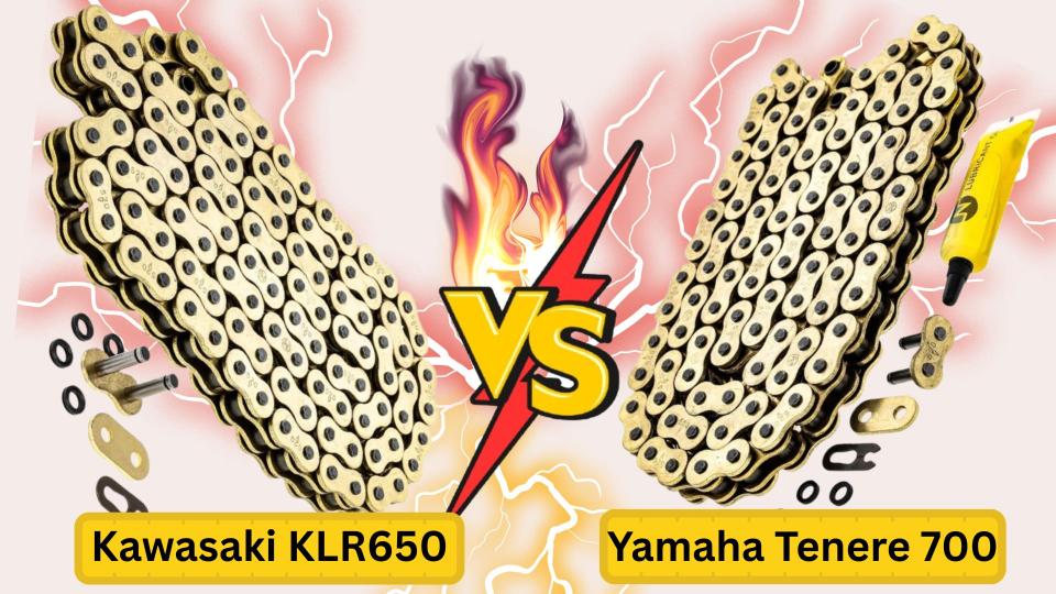 KLR650 vs Tenere 700 Chain
