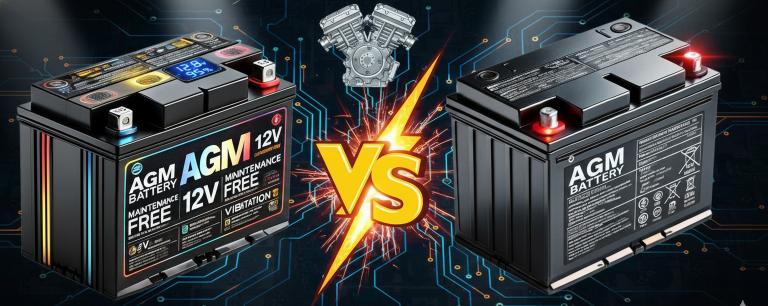 Kawasaki Versys vs KLR650 Battery Details Comparison