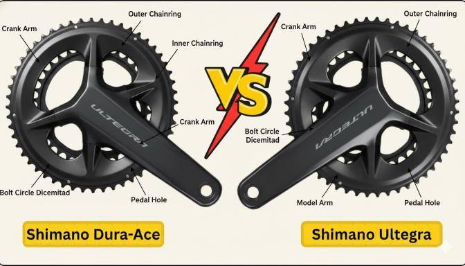 dura ace vs ultegra