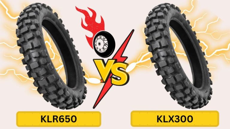klr vs klx tire