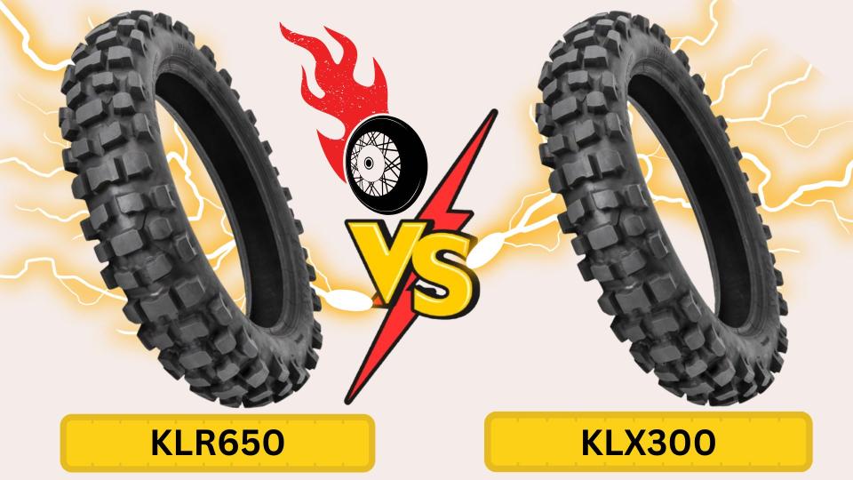 klr vs klx tire