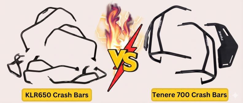 KLR650 vs Tenere 700 Crash Bars Detailed Comparison