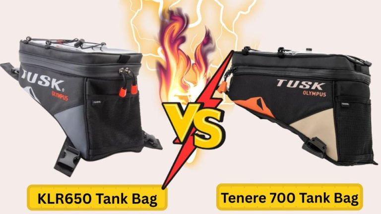 KLR650 vs Tenere 700 Tank Bag Tested Now
